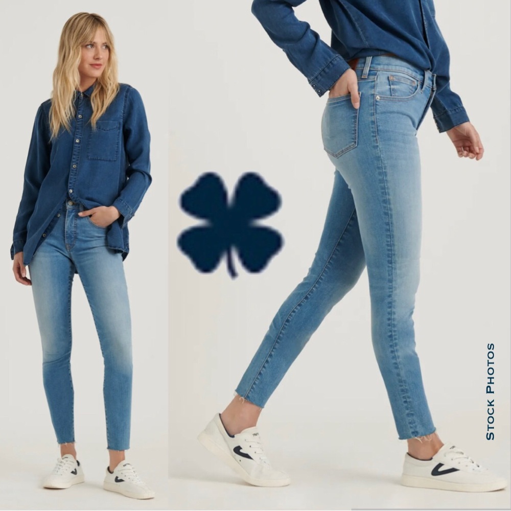 Lucky Brand Bridgette Skinny Raw Hem Jeans (2/26) - Picture 16 of 17